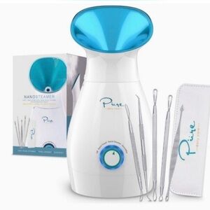 💞 PURE DAILY CARE 3 in 1 NANOSTEAMER MULTIFUNCTIONAL IONIC STEAMER NEW